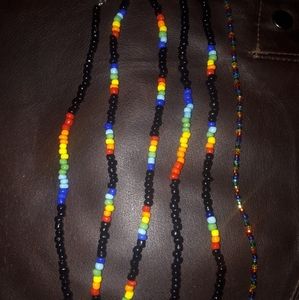Rainbow bracelets